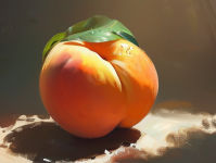 每天一个桃子，健康生活的艺术，每日一桃，健康